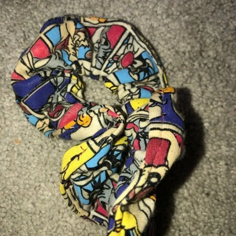 Vintage‎ Hair Scrunchie Tweety Bird Looney Tunes